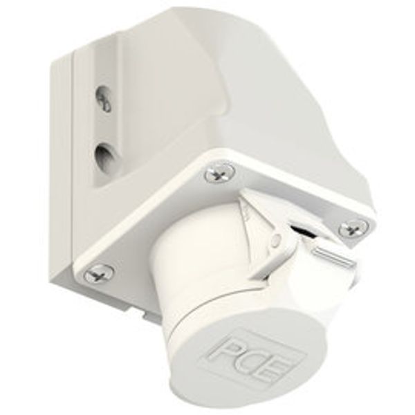 CEE-wall mounted socket 32A 2p 42V 12h IP44 image 1