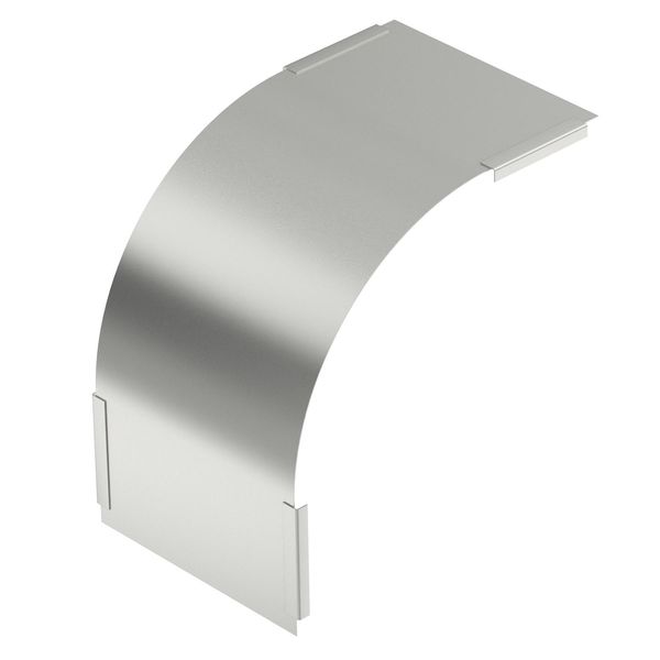 DBV 60 200 F A4  Vertical arc cover 90°, descending, W200mm, Stainless steel, material 1.4571 A4, 1.4571 without surface. modifications, additionally treated image 1