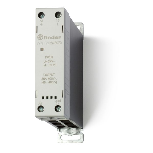 Modular SSR.22,5mm.1NO output 30A/400VAC/input 24VDCZero-crossing (77.31.9.024.8070) image 3