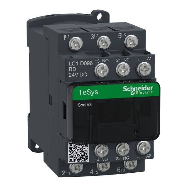 TeSys Deca contactor - 3P(3 NO) - AC-3/AC-3e - = 440 V 9 A - 24 V DC coil image 5