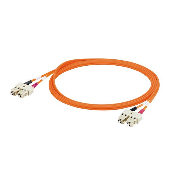 (Assembled) Fibre-optic data cable, ZIPCORD, SC duplex IP 20, SC duple image 1