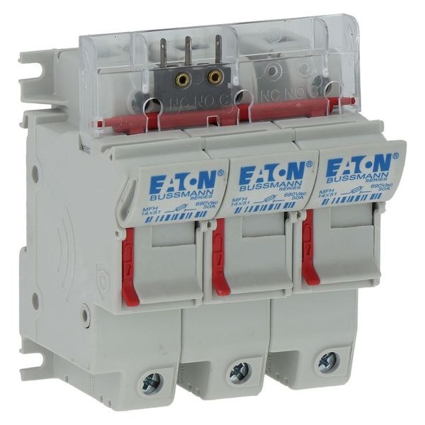 Fuse-holder, low voltage, 50 A, AC 690 V, 14 x 51 mm, 3P, IEC image 7