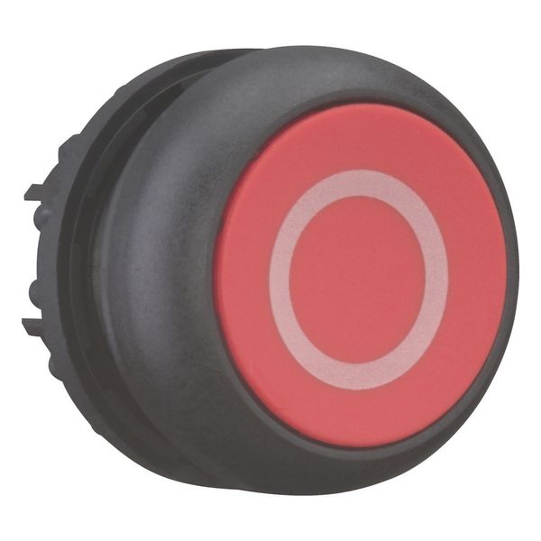 Pushbutton, RMQ-Titan, Flat, momentary, red, inscribed, Bezel: black image 13