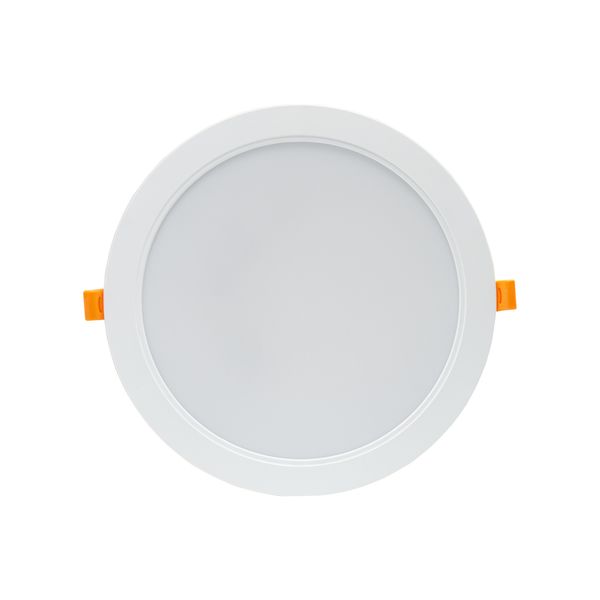 DURE 3 DOWNLIGHT 24W NW 230V 110DEG IP54 IK06 220X34 WHITE ROUND INTEGRATED DRIVE image 20