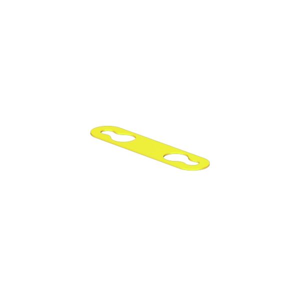 Cable coding system, 2 - 3.5 mm, 4.8 mm, Polyester, yellow image 1