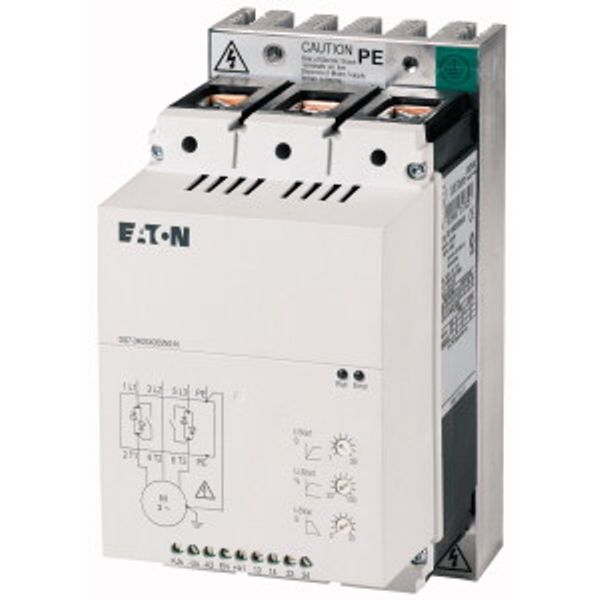 Soft starter, 100 A, 200 - 480 V AC, 24 V AC/DC, Frame size FS3, Ambient temperature Operation -40 - +40 °C image 1