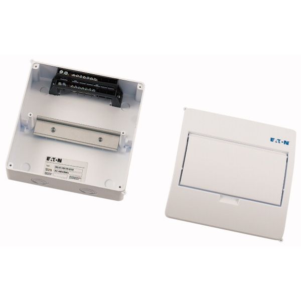 ECO Compact distribution board, surface mounted, 1-rows, 8 MU, IP40 image 2