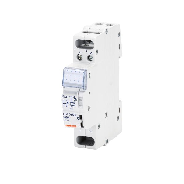 LATCHING RELAY - 16A - 2NO 230V ac - 1 MODULE image 2