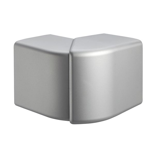 OptiLine 45 - external corner - PC/ABS - aluminium metallic image 2