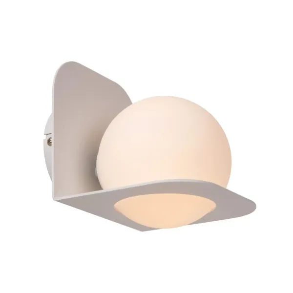 Lucide DAVY - Wall Lamp Bathroom - 1xG9 - IP44 - White image 1