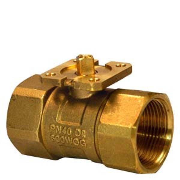 VAI61.32-25 - 2-port ball valve, internal thread, PN40, DN32, kvs 25 image 1