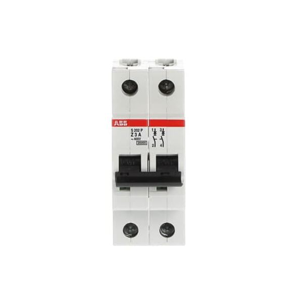 S202P-Z3 Miniature Circuit Breaker - 2P - Z - 3 A image 6