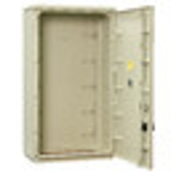 Cable management enclosure 1 door, size 00, RAL7032, IP44 image 2