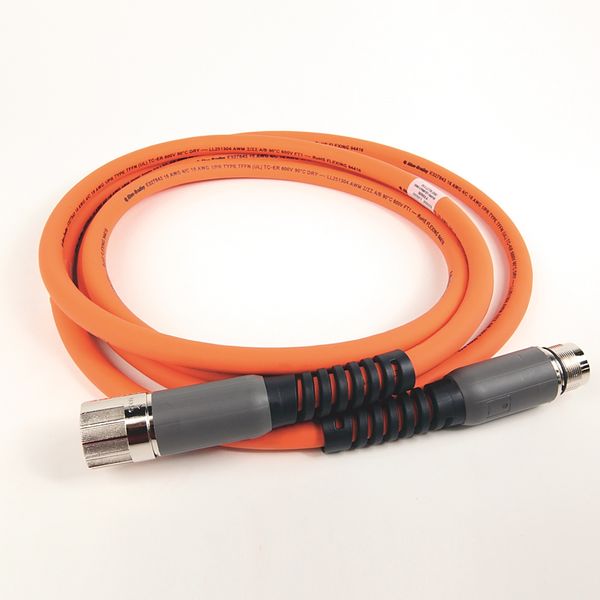 Cable, Motor Power, with Brake Wires, SpeedTEc DIN Connector, 3m image 1