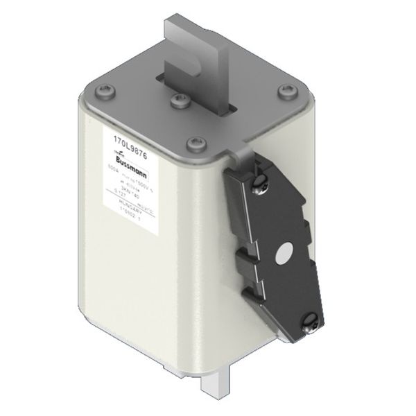 Fuse-link, high speed, 800 A, AC 1500 V, Size 3, 74 x 92 x 171 mm, aR, IEC, single indicator image 2