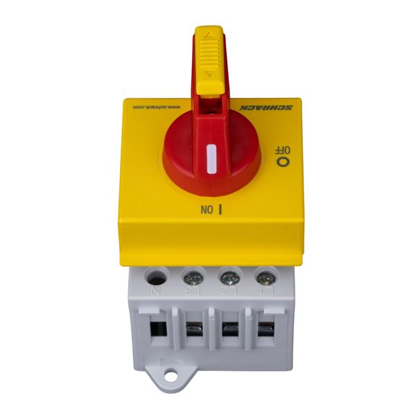 Emergency-Stop Main Switch 3-pole, modular, 40A, 16kW image 4