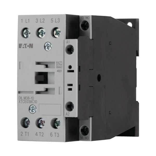 Contactor, 3 pole, 380 V 400 V 18.5 kW, 1 N/O, 42 V 50/60 Hz, AC operation, Screw terminals image 8