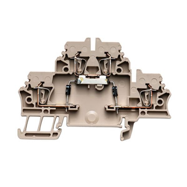 Component terminal block, Tension-clamp connection, 2.5 mm², 500 V, 0. image 1