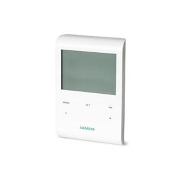 RDE100 - Room thermostat with auto time switch and LCD, AC 230 V image 1