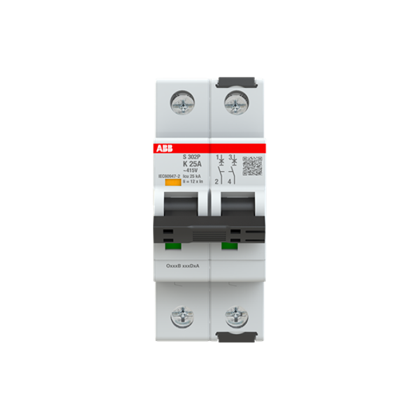 S302P-K25 Miniature Circuit Breaker - 2P - K - 25 A image 10