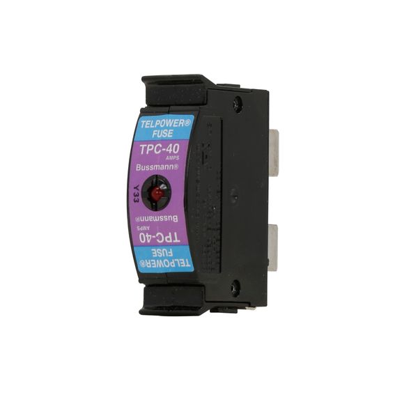 Eaton Bussmann series TPC telecommunication fuse, 80 Vdc, 90A, 100 kAIC, Non Indicating, Compact, Current-limiting image 11