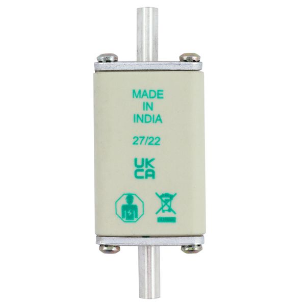 Fuse-link, low voltage, 100 A, AC 690 V, NH00, aM, IEC, dual indicator image 22