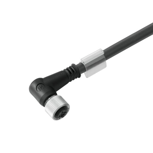 Sensor-actuator Cable (assembled), M12, Number of poles: 12, Cable len image 1