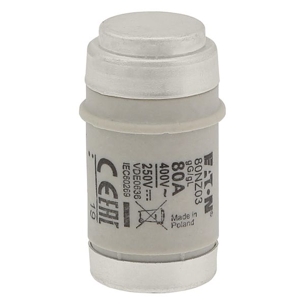 Fuse-link, LV, 80 A, AC 400 V, D03, gL/gG, IEC, time-delay image 19