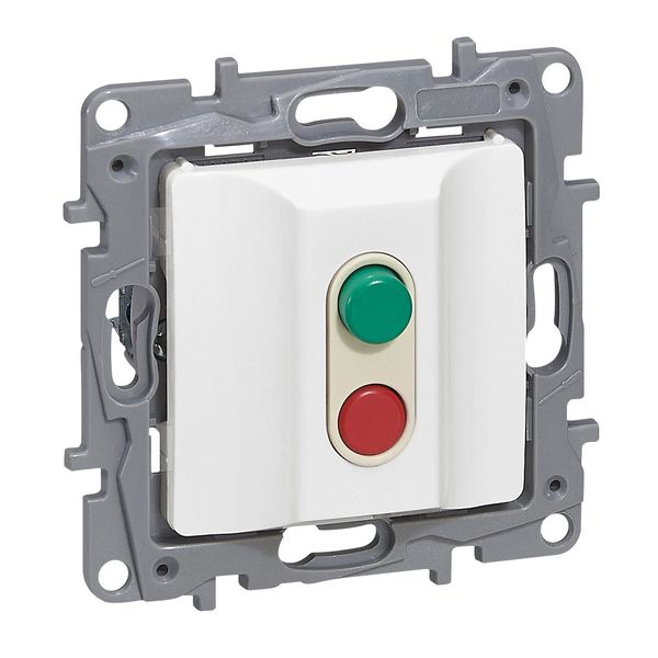 Dismatic switch Niloé - 15 A - screw terminals - white image 1