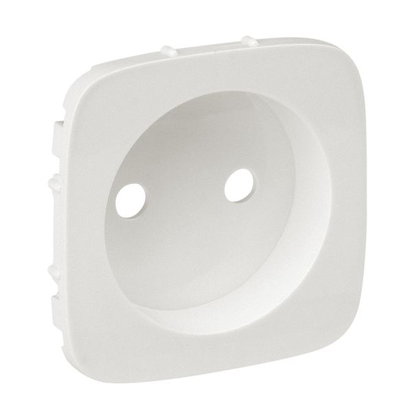 Cover plate Valena Allure - 2P socket - pearl image 1