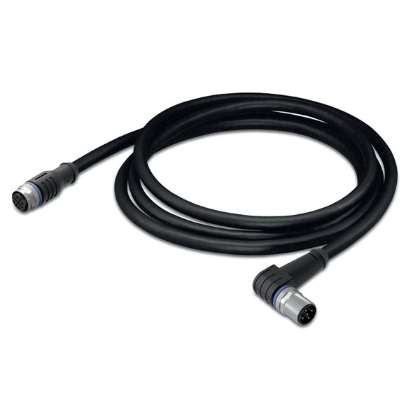 Sensor/Actuator cable M12A socket straight M12A plug angled image 5