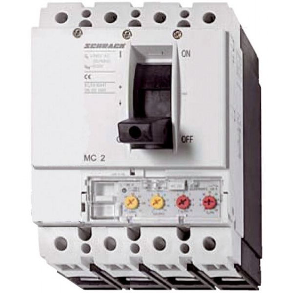 Moulded Case Circuit Breaker Type VE, 4-pole, 50kA, 250/160A image 1