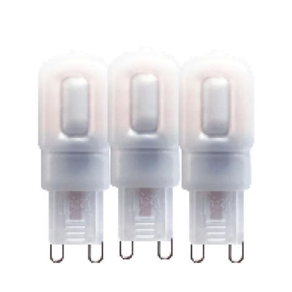 LED SMD Bulb - Capsule G9 G9 2.5W 240lm 2700K Frosted 270°  - 3-pack image 1