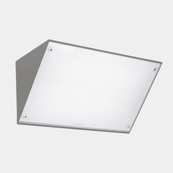 Wall fixture IP65 Curie Big LED 25.1W SW 2700-3200-4000K ON-OFF Grey 2941lm image 1