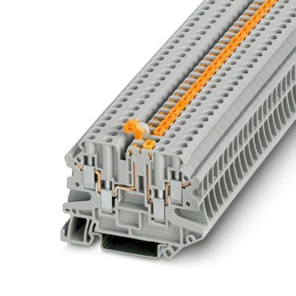 UT 4-QUATTRO-MT P/P RD - Knife-disconnect terminal block image 2