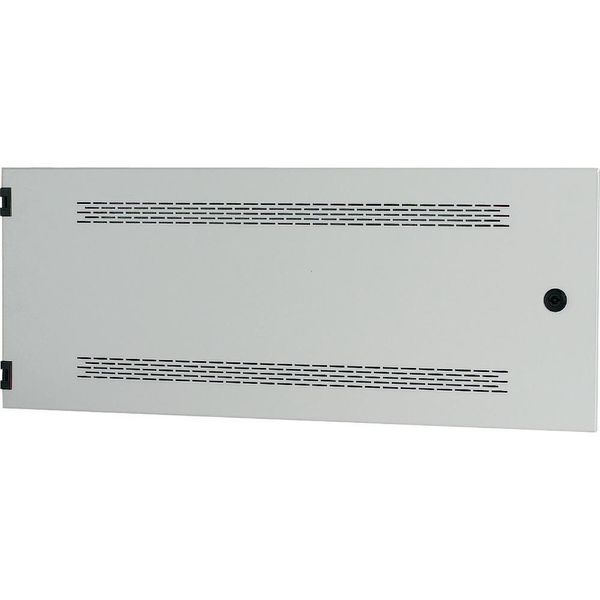 Section wide door, ventilated, HxW=325x800mm, IP31, grey image 5