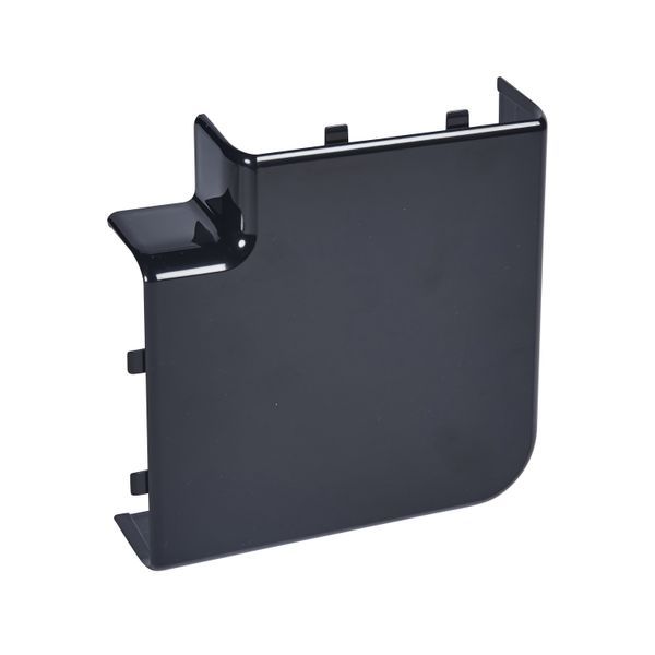 Flat angle for snap-on trunking Black Edition 50 x 130 mm - 90° image 2