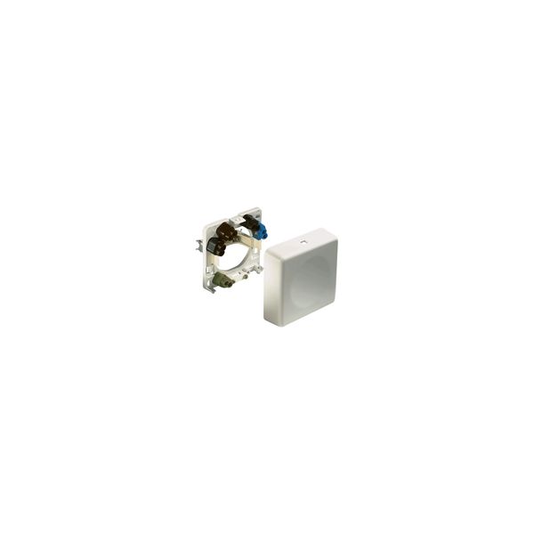 Dedicated socket, claw mounted, flush/surface mounted, white image 1