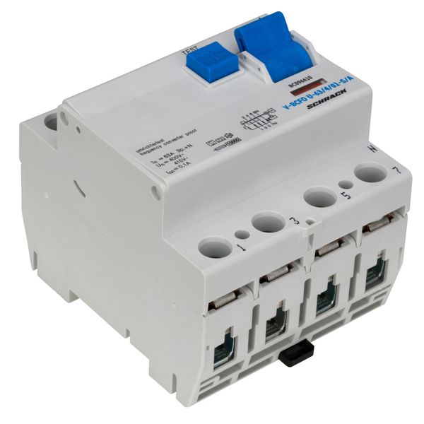 Residual current circuit breaker 63A,4-p,100mA,type A,S, FU image 7