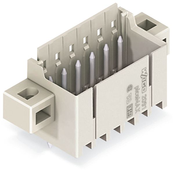 2091-1408/005-000 THT male header; 1.0 mm Ø solder pin; straight image 6