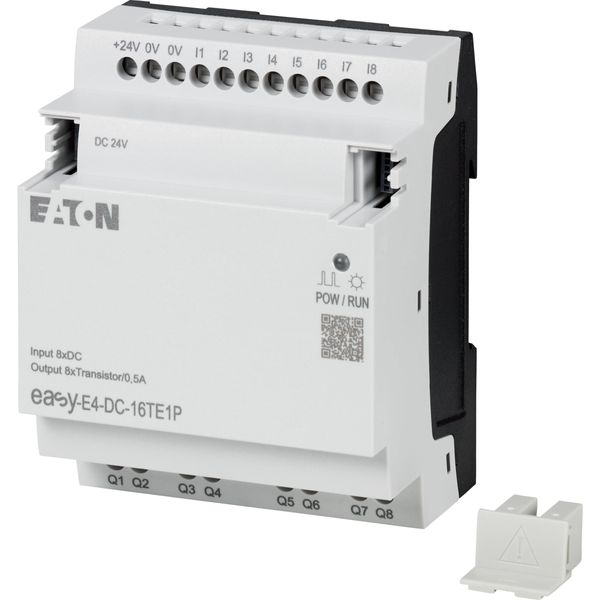 I/O expansion, For use with easyE4, 24 V DC, Inputs/Outputs expansion (number) digital: 8, Push-In image 5