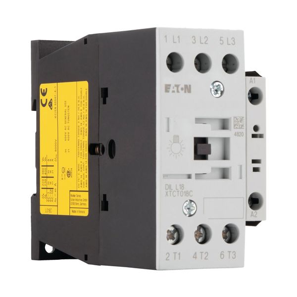 Lamp load contactor, 24 V 50 Hz, 220 V 230 V: 18 A, Contactors for lighting systems image 10