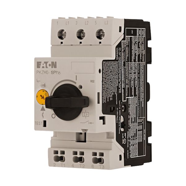 Motor-protective circuit-breaker, 0.75 kW, 1.6 - 2.5 A, Feed-side screw terminals/output-side push-in terminals image 4