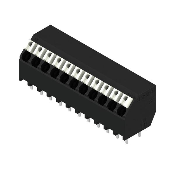 PCB terminal, 3.50 mm, Number of poles: 11, Conductor outlet direction image 2