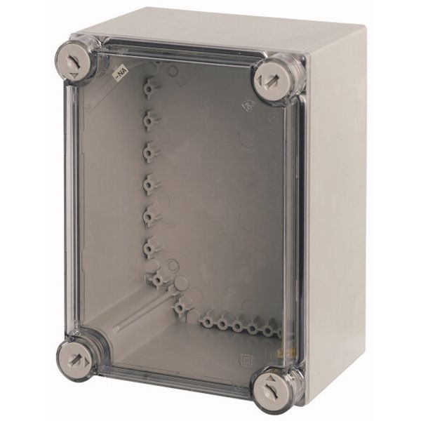 Insulated enclosure, smooth sides, HxWxD=250x187.5x150mm, NA type image 1