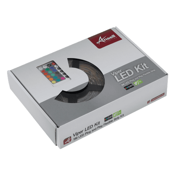Viper RGB Flexible LED Strip Kit 5m image 1