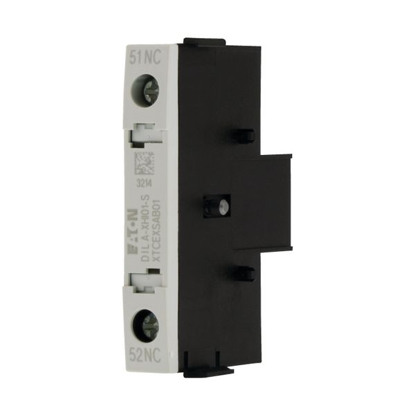 Auxiliary contact module, 1 pole, Ith= 16 A, 1 NC, Side mounted, Screw terminals, DILA, DILM7 - DILM15 image 6