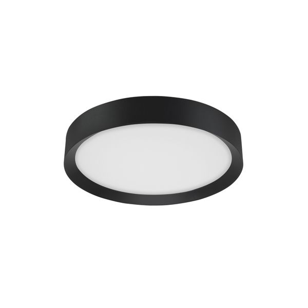 Sandy Black Aluminium Matt White Acrylic Diffuser LED 47 Watt 230 Volt 3525Lm 3000K IP20 D: 55 H: 8.5 cm image 1