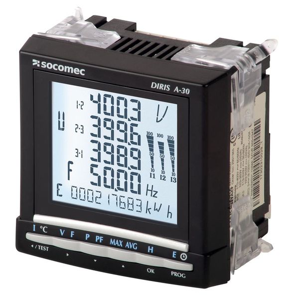 Multifunction meter DIRIS A-41 with neutral current measurement image 3