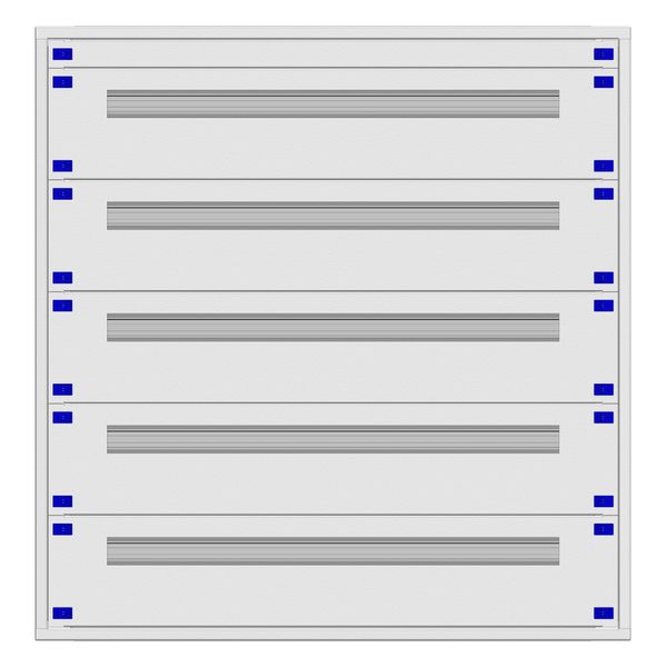 Distribution board insert KVN 60mm, 4-21K, 5-rows image 1